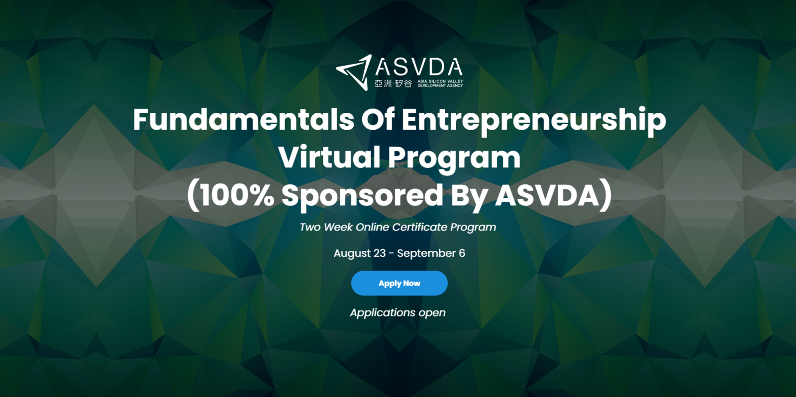 Fundamentals Of Entrepreneurship  Virtual Program