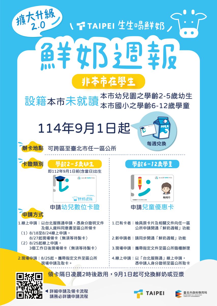 鮮奶週報宣傳海報（完整說明見說明頁）